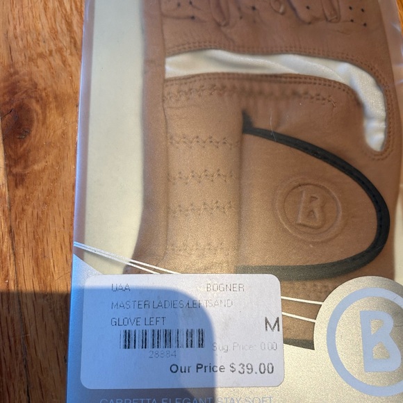 NWT BOGNER WOMENS GOLF GLOVE LEFT - SIZE M - Picture 2 of 2